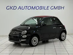 Schwarz Gebraucht 2020 Fiat 500C Lounge Cabrio | 12.890 € (Fairer Preis)