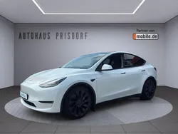 Weiß Gebraucht 2022 Tesla Model Y Performance SUV | 37.950 € (Fairer Preis)