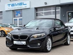 Schwarz Gebraucht 2016 BMW 218 Advantage Cabrio | 15.999 € (Fairer Preis)