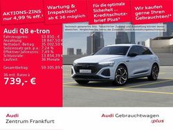 Weiß Gebraucht 2023 Audi Q8 e-tron S-Line SUV | 53.850 € (Guter Preis)