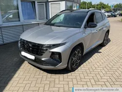 Shimmering silver metallic Gebraucht 2022 Hyundai Tucson N Line SUV | 29.990 € (Fairer Preis)