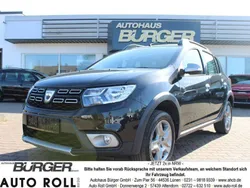 Schwarz Gebraucht 2018 Dacia Sandero Stepway Kleinwagen | 8.970 € (Guter Preis)