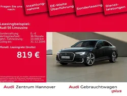 Mythosschwarz metallic Gebraucht 2023 Audi S6 Ambiente Limousine | 55.450 € (Guter Preis)