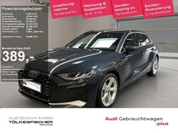 Manhattangrau (metallic) Gebraucht 2024 Audi A3 Sportback Ambiente Limousine | 33.888 € (Fairer Preis)