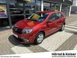 Flammenrot (rot) Gebraucht 2018 Dacia Sandero Comfort Kleinwagen | 10.450 € (Fairer Preis)