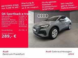 Kieselgrau Gebraucht 2023 Audi Q4 Sportback e-tron Comfort SUV | 23.890 € (Superpreis)