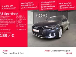 Manhattangrau metallic/manhatt Gebraucht 2024 Audi A3 e-tron Advanced Kleinwagen | 32.448 € (Teuer)