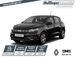 Perlmuttschwarz Neu 2025 Dacia Sandero Expression Kleinwagen | 18.830 € (Guter Preis)