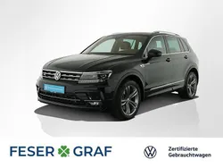 Deep black perleffekt Gebraucht 2018 VW Tiguan R-line SUV | 26.904 € (Guter Preis)
