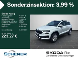 Moonweiss metallic (metallic) Gebraucht 2024 Skoda Karoq Selection SUV | 32.500 € (Fairer Preis)