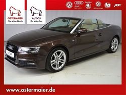Braun metallic Gebraucht 2012 Audi A5 Cabriolet S-Line Cabrio | 24.760 €