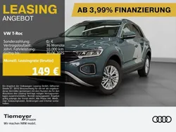 Blau Gebraucht 2024 VW T-Roc Life SUV | 21.280 € (Superpreis)
