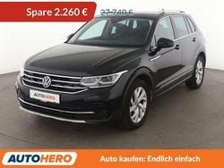 Deep black Gebraucht 2021 VW Tiguan Elegance SUV | 25.480 € (Guter Preis)