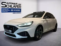 Atlas white / sol Gebraucht 2024 Hyundai i30 N Line Limousine | 25.980 € (Fairer Preis)