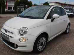 Weiß Gebraucht 2017 Fiat 500 Lounge Cabrio | 9.495 € (Fairer Preis)