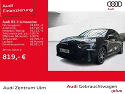Mythosschwarz metallic Gebraucht 2025 Audi RS3 Ambiente Kleinwagen | 74.870 € (Teuer)