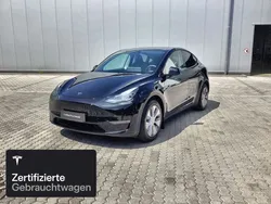 Schwarz Gebraucht 2022 Tesla Model Y Long Range SUV | 35.400 € (Fairer Preis)