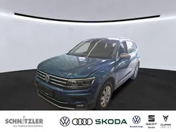 Blau Gebraucht 2021 VW Tiguan Allspace Highline SUV | 35.450 € (Fairer Preis)