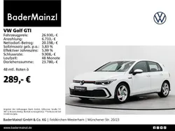 Weiß Gebraucht 2022 VW Golf VIII GTI Limousine | 26.430 € (Guter Preis)