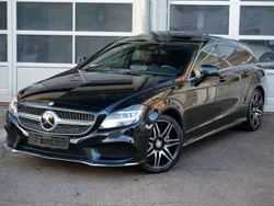 Obsidianschwarz metalliclack Gebraucht 2017 Mercedes CLS350 AMG Kombi | 25.800 € (Fairer Preis)
