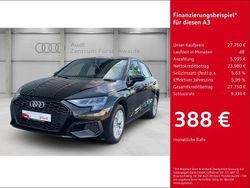 Schwarz Gebraucht 2022 Audi A3 Sportback e-tron Advanced Limousine | 27.750 € (Etwas zu teuer)
