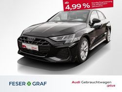 Mythosschwarzmetallic Gebraucht 2024 Audi A3 Sportback S-Line Kleinwagen | 32.490 € (Superpreis)