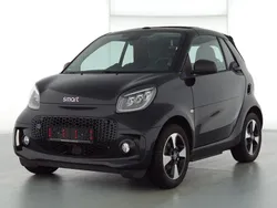 Schwarz Gebraucht 2021 Smart ForTwo Electric Drive Passion Cabrio | 19.700 €