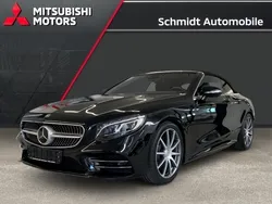 Obsidian schwarz (schwarz) Gebraucht 2018 Mercedes S560 AMG line Limousine | 92.700 €