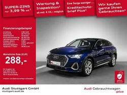 Navarrablau metallic Gebraucht 2024 Audi Q3 Sportback S-Line SUV | 38.940 € (Superpreis)