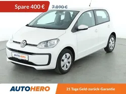 Weiß Gebraucht 2017 VW up! move up! Kleinwagen | 7.490 € (Etwas zu teuer)