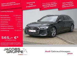 Schwarz Gebraucht 2024 Audi A6 S-Line Kombi | 57.890 €