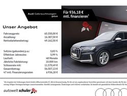 Orcaschwarz metallic Gebraucht 2020 Audi SQ7 Design SUV | 65.550 € (Superpreis)