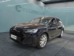 Schwarz Gebraucht 2024 Audi Q7 S-Line SUV | 73.580 € (Superpreis)