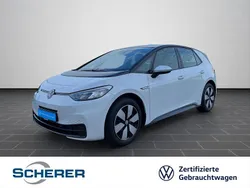 Gletscherweiß metallic schwarz (metallic) Gebraucht 2022 VW ID.3 Pro Kleinwagen | 19.900 € (Guter Preis)