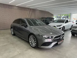 Mountaingrau met. Gebraucht 2020 Mercedes CLA200 Shooting Brake AMG Kombi | 27.950 € (Fairer Preis)