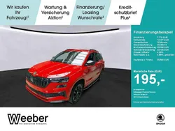 Velvetrot (metallic) Gebraucht 2022 Skoda Karoq SportLine SUV | 30.840 € (Fairer Preis)