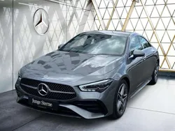 Metalliclack mountaingrau Gebraucht 2024 Mercedes CLA200 Advanced Plus Coupé | 37.799 € (Fairer Preis)