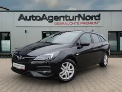 Schwarz Gebraucht 2021 Opel Astra Edition Kombi | 15.450 € (Fairer Preis)