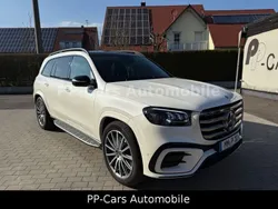 Manufaktur diamantweiß bright Gebraucht 2024 Mercedes GLS580 AMG Line Premium Plus SUV | 111.458 € (Etwas zu teuer)