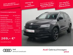 Schwarz Gebraucht 2022 Skoda Karoq SportLine SUV | 30.480 € (Guter Preis)