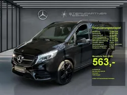 Obsidianschwarz metallic Gebraucht 2021 Mercedes V250 AMG Van / Kleinbus | 52.222 € (Guter Preis)