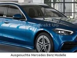 Spektralblaumetallic Gebraucht 2025 Mercedes C300e AMG Kombi | 50.600 € (Fairer Preis)