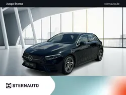 Lack kosmosschwarz Gebraucht 2024 Mercedes A200 AMG line Limousine | 33.677 € (Fairer Preis)