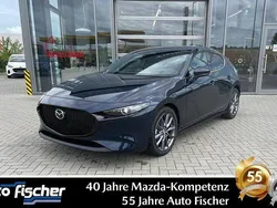 Deep crystal blue Neu 2025 Mazda 3 Exclusive-Line Limousine | 29.190 € (Fairer Preis)