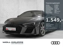 Daytonagrau perleffekt/verdeckfarbe r8 spyder in stoff schwa Gebraucht 2021 Audi R8 Spyder Performance Cabrio | 138.730 € (Guter Preis)