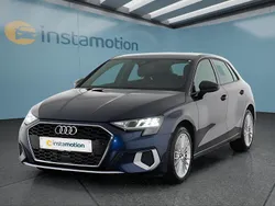 Blau Gebraucht 2024 Audi A3 Sportback Kleinwagen | 28.499 € (Guter Preis)