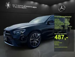 Schwarz Gebraucht 2024 Mercedes E200 AMG Kombi | 45.190 € (Fairer Preis)