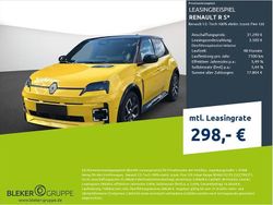 Pop yellow, dach bla Neu 2025 Renault R5 Iconic Kleinwagen | 31.290 € (Etwas zu teuer)