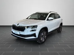 Moonweiss metallic (metallic) Gebraucht 2025 Skoda Karoq Tour SUV | 35.990 € (Fairer Preis)