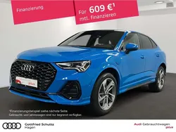 Blau Gebraucht 2021 Audi Q3 Sportback Sport SUV | 37.810 €